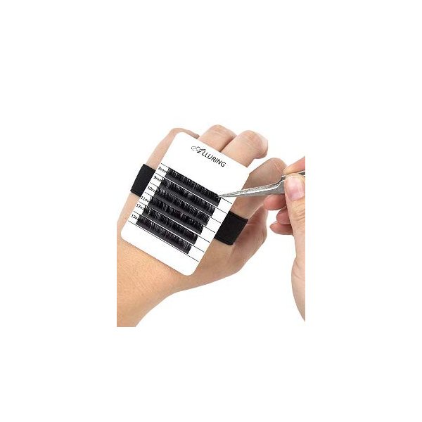Alluring Individual Eyelash Extension Hand Plate Lash Holder | Adjustable Lash Tray Strip Palette | One Size Fits All Eyelash Extension Holder Lash Tool | Professional Eyelash Extension Supplies