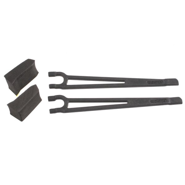 Traxxas 3927 Battery Hold Downs, Left and Right, with Foam, E-Maxx