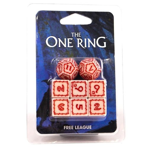 Impressions The One Ring RPG Dice Set, White