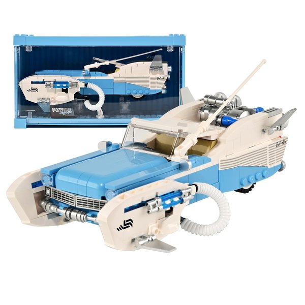 IIROMECI Creative Car Building Blocks Toys for Kids and Adults, Car Building Toy Set with Container, 602PCS Building Kits Car Model for Boys Age 8+