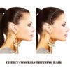ZENTANMEI Root Touch Up Hairline Powder Instantly Hair Powder for Thinning Hairline Cover Up Conceals Hair Loss Thin Hair Receding Hairline Shadow Filler for Men & Women (Medium Brown)