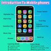 HIETIRA Baby Cell Phone Toy: Baby Phone Toy Fake Phones for Kids 6 to 12 Months Toddler Play Phone for Toddlers 1-3 - Kids Smart Phone Toys with Music & Learning Toy for 3 4 5 6 Year Old
