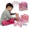 Doll Feeding Set with Baby Doll Accessories Includes Doll Bottles (30 Pack)