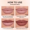 Modern Classic Lip Liner, 12 Colors Lip Liner Pigmented Vegan Matte, Lasting Finish Lip Liner, Luxurious Creamy Long Lasting Lip Liner, Prevents Feathering and Fading,(03)