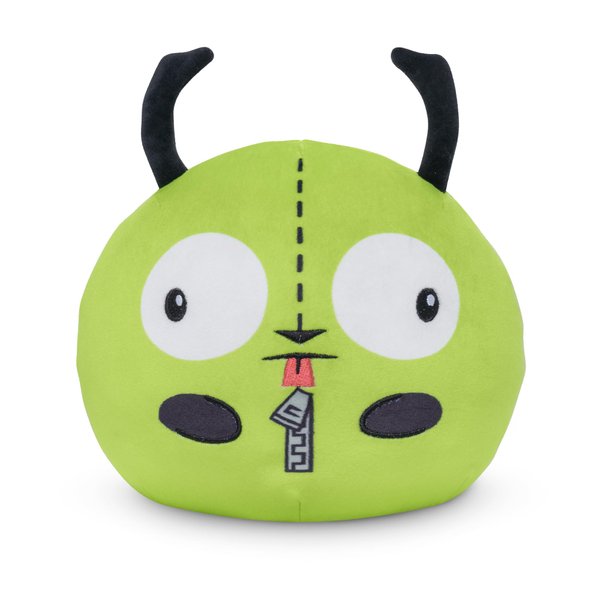 TeeTurtle Invader Zim Reversible 6" Gir Plushie - Robot + Dog Disguise - Cute Kawaii Nickelodeon Soft Stuffed Animal