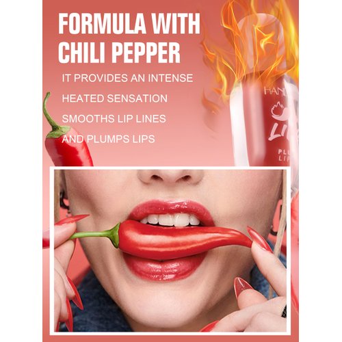 Easilydays Mirror Lip Plumping, Spicy Lip Glaze Lip Tint, Ultra-Hydrating & Nourishing Plump & Pout Lip Plumper, Pearlescent Glossy Finish Fuller Natural Lip Gloss Lipstick for Women Girls (B, 02)