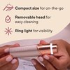 Finishing Touch Flawless Facial Hair Remover for Women, Rose Gold Face Razor with LED Light, Recyclable Packaging