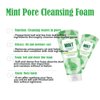 GIANANO Korean facial cleansing foam, Mint pore cleansing foam, pore care & moisturizing care cleansing foam 4.58oz (130g)