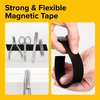 Super Sticky Magnetic Tape (10 feet x 1.5 inch) - Stong Magnet Strip with Adhesive Backing for DIY & Crafts - Easy to Cut and Mount on Fridges, Whiteboards & More