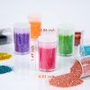 Extra Fine Glitter, Set of 36 Colors Holographic Cosmetic Glitter, Body Nail Arts Face Hair Eye Lip Gloss Makeup Glitter, Slime, Tumbler and Epoxy Resin Crafts Loose Glitter Powder Shaker