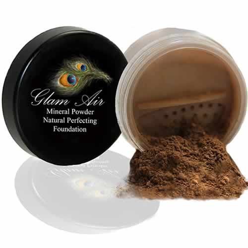 Glam Air Airbrush Makeup Matte Foundation Water-based Makeup (0.25 Oz.) (Ideal for Normal to Oily Skin)(choose Your Color From the Drop Down Menu) (Mineral Powder-Bronzer)