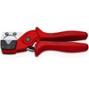 KNIPEX Tools 90 10 185 Pneumatic Hose Cutter, Red