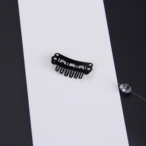 Set of 5 Beautiful Rhinestone DIY Hair Clip Comb Hairpin Headdress Hair Extensions Hair Pins Hair Accessories for Women (Colorful)