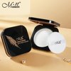MENOW Matte Face Setting Powder, Lightweight and Long Lasting, Oil Control Smoothing Pressed Powder for All Skin Tones