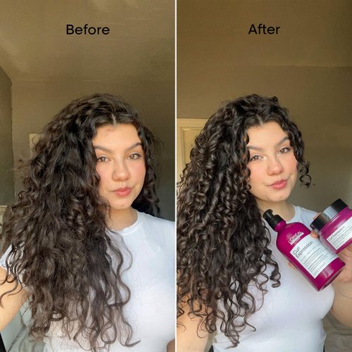 L'Oreal Professionnel Curl Expression Moisturizing Shampoo | Hydrates & Detangles | For Curly & Coily Hair Types | Sulfate & Paraben Free | 16.907 Fl. Oz.