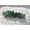 Green Quartz Stone French Barrette Hair Clip