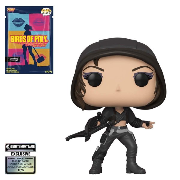 Funko Pop! Heroes: Birds of Prey - Huntress Pop! Vinyl Figure with Collectible Card Exclusive by Entertainment Earth
