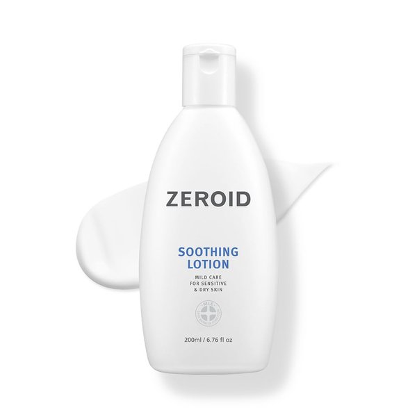 ZEROID Soothing Lotion Korean Dermocosmetic Mild Care for Senstive & Dry Skin (200 mL)