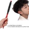 Small Round Hair Brush,Mini Ultra Thin Aluminum Tube Nylon Bristles Round Styling Hair Brush Roll Hairbrush for Thin Hair, Short Hair, Bangs, Beard, Lifting, Curling(number 3)