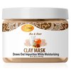 SPA REDI - Clay Mask - Pedicure and Body Deep Cleansing, Skin Pore Purifying, Detoxifying and Hydrating - Natural Bentonite Clay, Infused with, Amino Acids, Panthenol and Comfrey Extract