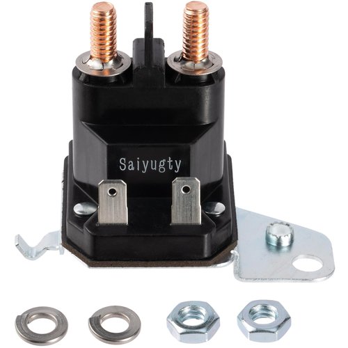 725-06153A 725-06153 Starter Solenoid Relay for Riding Lawn Mower Compatible with Cub Cadet XT1 XT2 Enduro RZT LT1 ZT1 ZT2 MTD Troy Bilt Yard Man Husky Yard Machines Craftsman Zero Turn