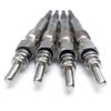 Ensun DRX00059 Diesel Glow Plug - Fast Start Dual Coil - replacement for - 1997-2004 VW 1.9 TDI (Pack of 4)