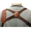 Barsony Burgundy Leather Shoulder Holster for Ruger LCP .380 Right