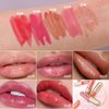 RoyueS plumping Moisturizing Lip gloss, High Shine Lip Plumper, Shiny Lip Gloss For Girls and Women (01# LEMONADE)
