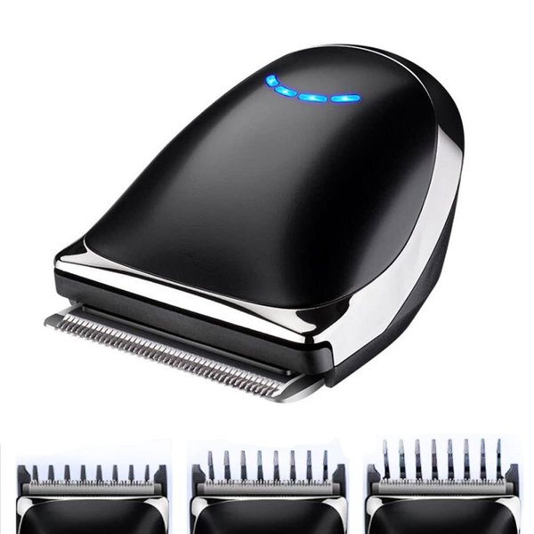 SUYOOULIN Cordless Hair Trimmer for Men - Ergonomic Curved Blade, Compact Size, Multiple Length Adjustable, USB Rechargeable, Easy to Clean and Maintain