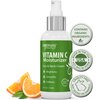 LuxeOrganix Organic Vitamin C Face Moisturizer with Anti-Aging, Brightening, and Wrinkle-Smoothing Properties.