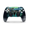 ZOOMHITSKINS Compatible with PS5 Controller Skin, Vinyl for Durable & Fit, Vikings Black Green Sea Ocean, Easy to Use, Bubble-free, Precisely Cut