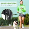 MalsiPree Dog Treat Pouch for Training – Built in Poop Bag Dispenser w/Water Bottle Holder, Hands Free Waist Belt Fanny Pack for Puppy Class, Travel, Running, Walking, Hiking (Bottle & Bags Not Inc.)