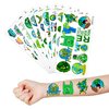 101 PCS Save The Earth Day Environment Zero Waste Fresh Green Temporary Tattoos Party Decorations Supplies Favors Globe Decor Eco Nature Word Stickers for Girls Boys Gift School Prizes Rewards