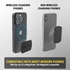 Scosche MMWSM-2PKXCES0 MagicMount Select Magnetic Phone, GPS, or Tablet Suction Cup Car Cell Phone Holder, 360 Degree Adjustable Head, StickGrip Suction Cup Phone Car Mount, Black (Pack of 2)