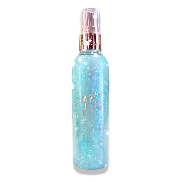 Generic Xime Beauty Pick 1 Color Rave Euphoria Glitz Glitter Gel Glow Up Face & Body Sparkle & Zipper Bag (Blue)