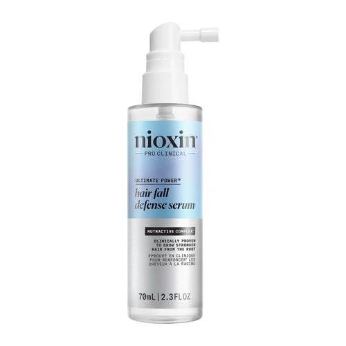 Nioxin Hair Fall Defense Intensive Daily Leave-In Hair Treatment |With Caffeine, Lauric Acid, Niacinamide and Sandalore| For Thicker and Stronger Hair| 2.3 Fl Oz (Packaging May Vary)