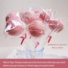 Morepack 3x4 Inches Clear Cellophane Bags 200 Pcs OPP Plastic Treat Bags with 200 Twist Ties for Gift Wrapping, Packaging Lollipop, Candies, Dessert, Cakepop, Cookies, Chocolate