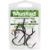 Mustad O'Shaughnessy Live Bait, 2X Strong 3X Short, Forged - 4, Black Nickel