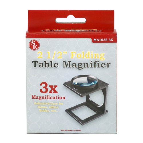 SE 3x Folding Table Magnifier - MA1025-3X