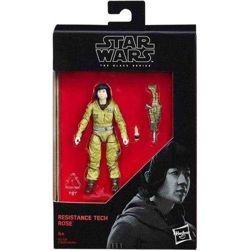 Star Wars 2017 The Black Series Resistance Tech Rose (The Last Jedi) Action Figure 3.75 Inches