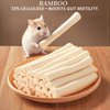 GREMBEB Bunny Chew Stick Rabbit Toy Treat 400g 4 in 1 Molar Stuff 100% Organic Natural Snack Apple Branch Sweet Bamboo Timothy Hay Alfalfa Food Clean Teeth Hamster Chinchilla Parrot Gerbil Squirrel