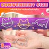 3Pcs Cat Hair Clips for Women Accessories - Kitty Hair Clips for Girls Hair Accessories Small Barrettes for Women Thin Hair and Thick Hair Clip Cat - Novelty Pins for Women Hair Jewelry for Women