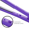 WALLER PAA Colorful Seasons Ceramic Flat Iron Hair Straightener, 1.25" Purple