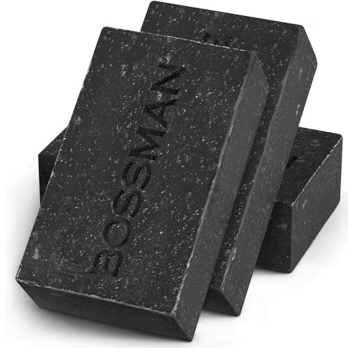 Bossman Men’s Bar Soap (Lavender and Patchouli, 3 Pack)