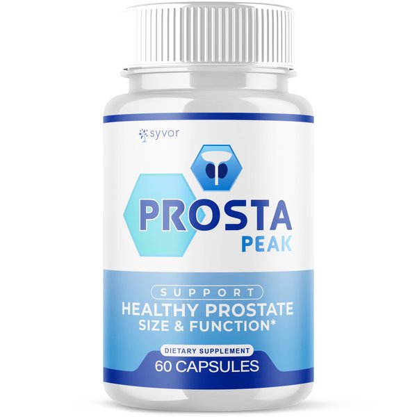 Prosta Peak Capsules, Official ProstaPeak Support Pills with All Natural Ingredients, Maximum Strength Supplement with Premium Vitamins for Optimal Wellness & Advanced Health Naturally (60 Capsules)