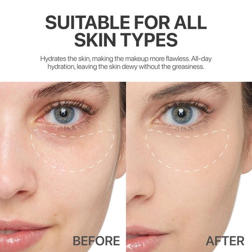 Face Primer & Moisturizer – Lightweight & Hydrating, Smooth Makeup Application, Helps Improve Skin Texture & Shine Control