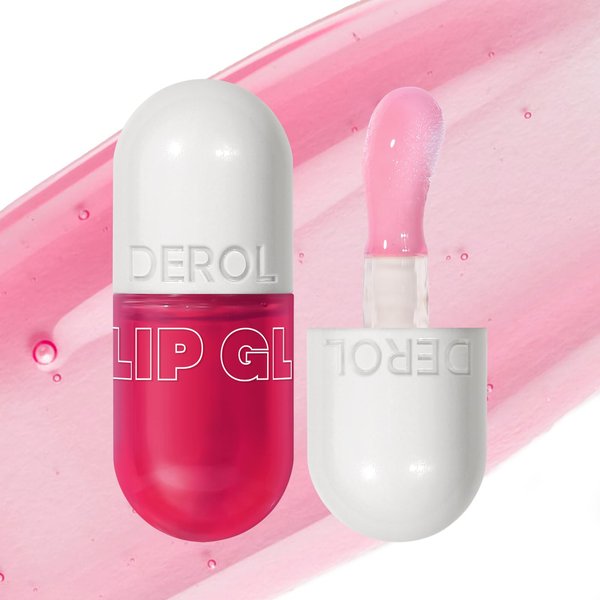 Honeyouth Lip Plumper Lucid Dream Essence Lip Glow Oil Aquaphor Lip Gloss For Women Buxom Lip Makeup Tinted (04#Cherry)