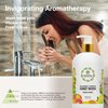 THERAPINA Aromatherapy Luxury Liquid Hand Soap – Vegan, Moisturizing Hand Wash with Aloe Vera, Botanical Oils, Fresh Citrus Scent – Fancy Liquid Hand Soap for Bathrooms, Kitchen, More, 16 Oz.