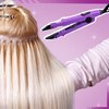 Fusion Hair Extensions Tool US Plug Professional Hair Extensions Tools Heat Iron Connector Wand U Tip Hair Extensions with 2 Bags Keratin Glue Granule Beads for Hair Extensions, B Head