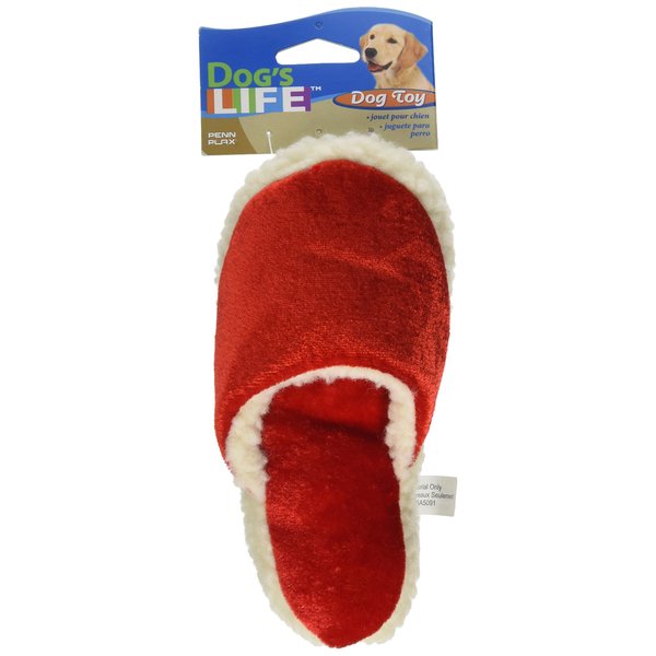 Penn-Plax Fleece and Velvet Plush Squeaker Dog Toy, Provides Hours of Entertainment for Your Furry Friend (RFFV4) 8 Inch
